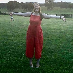 Old Navy Orange Jumpsuit